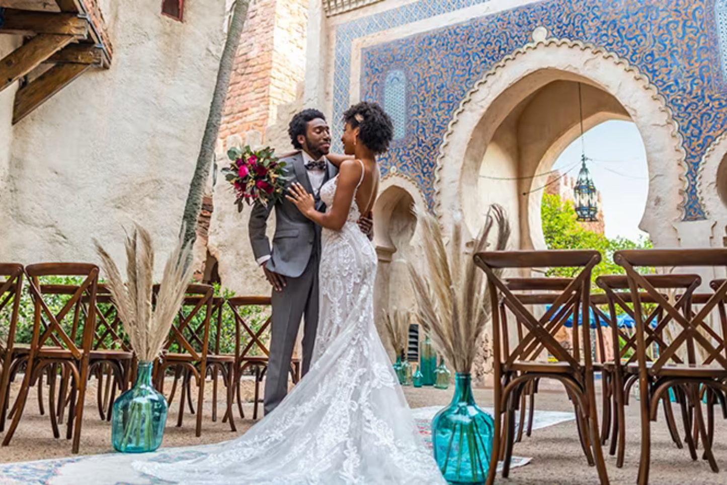 Planning a Disney World destination wedding.