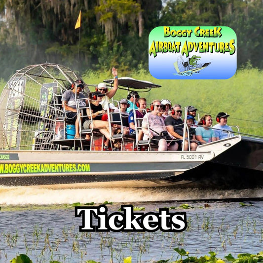 Boggy Creek Airboat Adventures Tickets