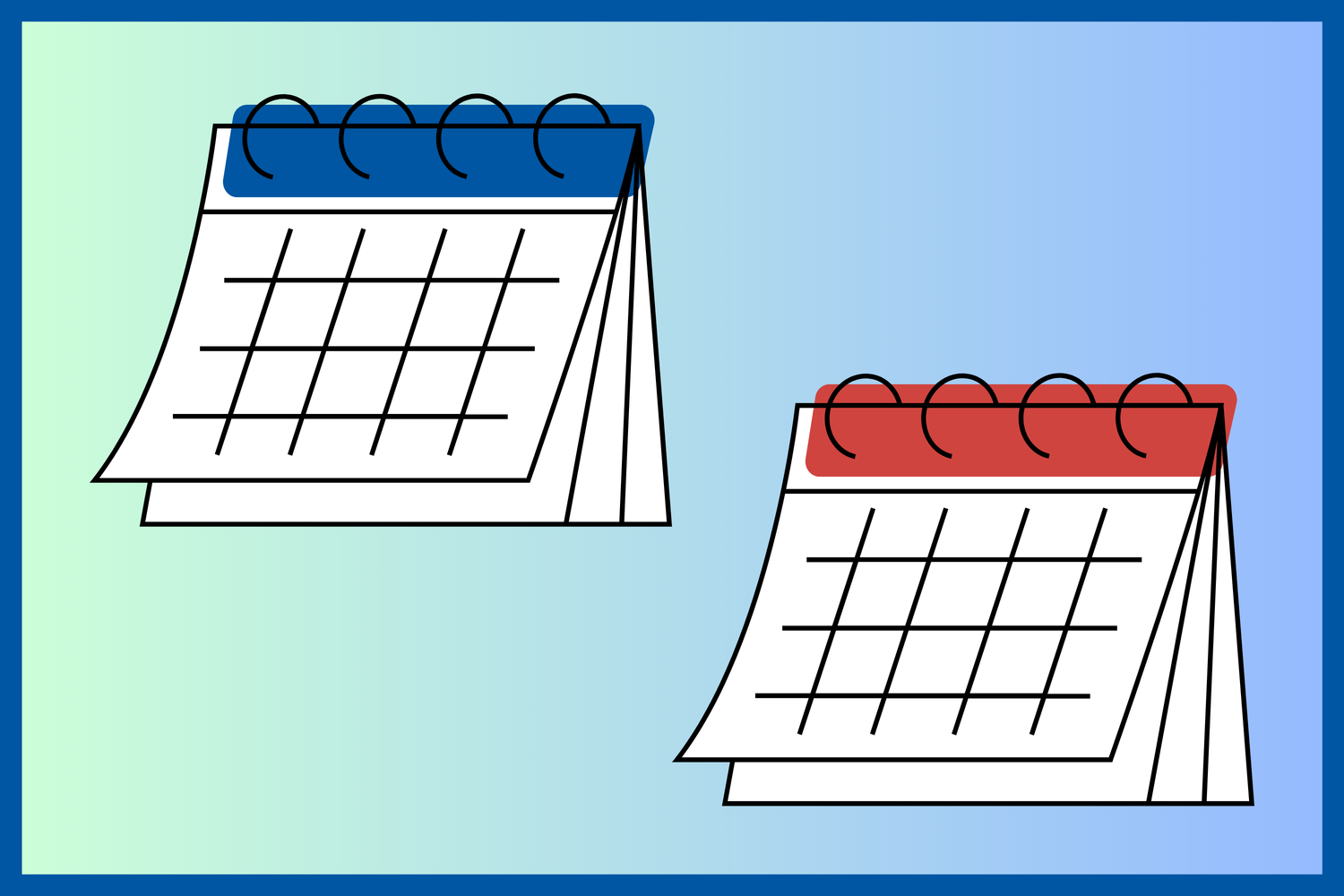 Pick Your Dates Animated Calendar Image