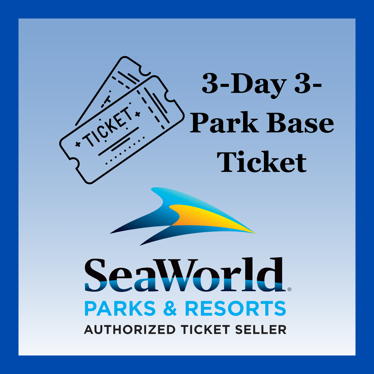 SeaWorld Florida Tickets